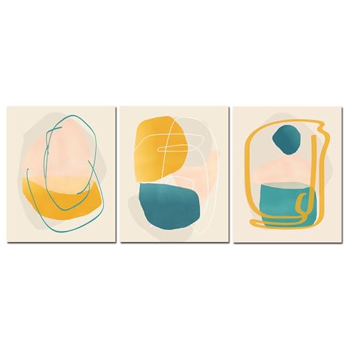 Kunstdrucke-Gelb Blau Wand Kunst Moderne Abstrakte Poster und Drucke Geometrische Kunst Leinwand Malerei Große Poster Wohnzimmer Küche Büro Wohnkultur-30 * 50cm*3/12 * 20Zoll*3 Stück (ohne Rahmen) Kunstdrucke-Gelb Blau Wand Kunst Moderne Abstrakte Poster und Drucke Geometrische Kunst Leinwand Malerei Große Poster Wohnzimmer Küche Büro Wohnkultur-30 * 50cm*3/12 * 20Zoll*3 Stück (ohne Rahmen) von WUHBCZ