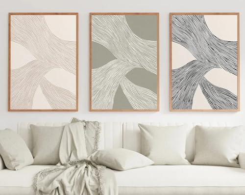 Leinwanddrucke,3 Stück-Abstraktes Minimalistisches Linienzeichnungsplakat Leinwandgemälde Moderner Neutraler Ästhetischer Druck Wandkunst für Wohnzimmer Wohndekoration-60*70cm/(24*27 Zoll)Ungerahmt Leinwanddrucke,3 Stück-Abstraktes Minimalistisches Linienzeichnungsplakat Leinwandgemälde Moderner Neutraler Ästhetischer Druck Wandkunst für Wohnzimmer Wohndekoration-60*70cm/(24*27 Zoll)Ungerahmt von WUHBCZ