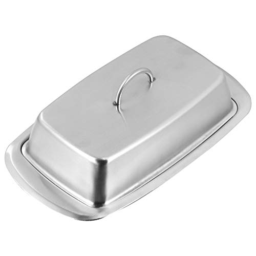 Butterdosen/Halter Mehrzweck-Frischhaltebox Butterdose Aufbewahrungsbox Haushalt Butterbox Käse Aufbewahrungsbox Desserttablett mit Deckel Butterbehälter Butterbehälter Buttertablett von WUHUQN