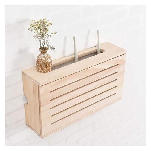 WUHUQN Router Aufbewahrungsbox Wandhalterung Schweberegal WiFi Router Modem Kabel Netzstecker Draht Aufbewahrungsbox Multifunktionales Lagerregal WiFi Router Storage Bow von WUHUQN