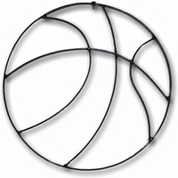 Basketball Ball Metall Wanddekor Und Wandskulptur Basketball Ball Metall Wanddekor Und Wandskulptur von WUIMetalWallArt