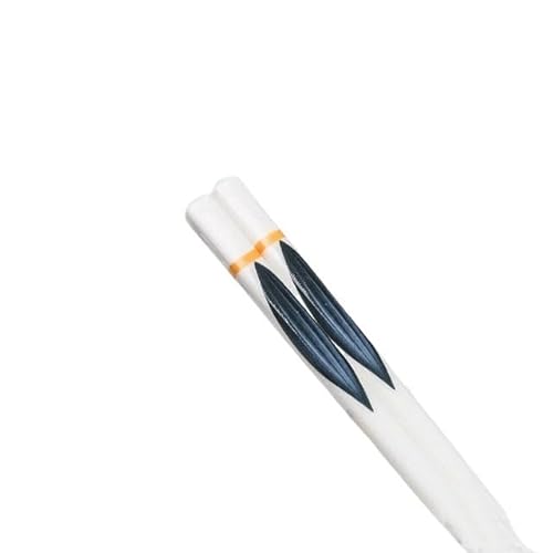Essstäbchen aus Knochenporzellan im chinesischen Stil, schimmelresistent, für Lebensmittel, Temperatur, Keramik, Hashi-Sticks für Sushi-Essstäbchen, Geschenk (Stil 2) von WUJIHE