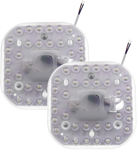 2-Pack LED Modul, Deckenumbau Kit mit Magnet, LED Panel, AC 165-265V, 5.7 Zoll, 18 Watt, 1700 Lumen, 6500K Kaltweiß, nicht dimmbar 2-Pack LED Modul, Deckenumbau Kit mit Magnet, LED Panel, AC 165-265V, 5.7 Zoll, 18 Watt, 1700 Lumen, 6500K Kaltweiß, nicht dimmbar von WULUN
