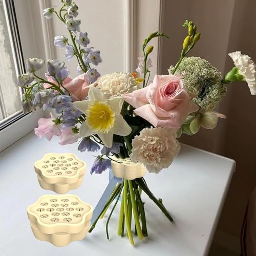 Ikebana-Stielhalter aus Silikon für Vasen, DIY-Blumenstrauß, Twister, Blumenarrangement, Blumenstrauß-Former, wiederverwendbares Blumenarrangement-Werkzeug für Blumenstiele, Blumensträuße, von WUMEIJIAJU
