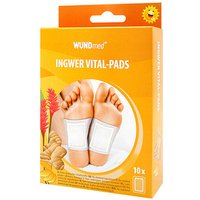 WUNDmed® Bambuspflaster Ingwer Vital-Pads 02-140 weiß 6,0 x 8,0 cm, 10 St. von WUNDmed®