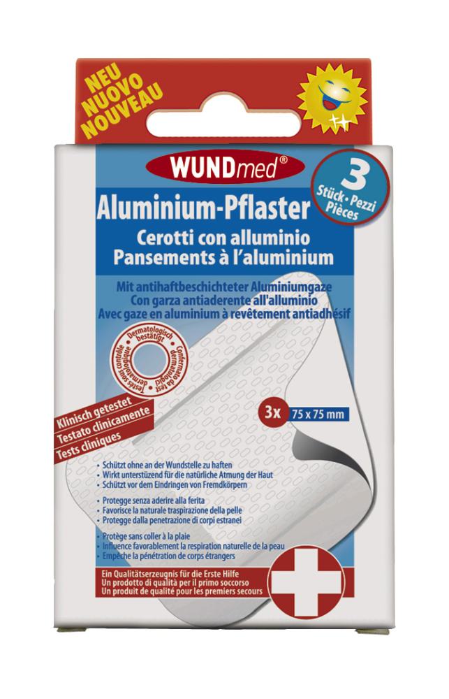 Wundmed Aluminiumpflaster 75 x 75 mm von WUNDmed