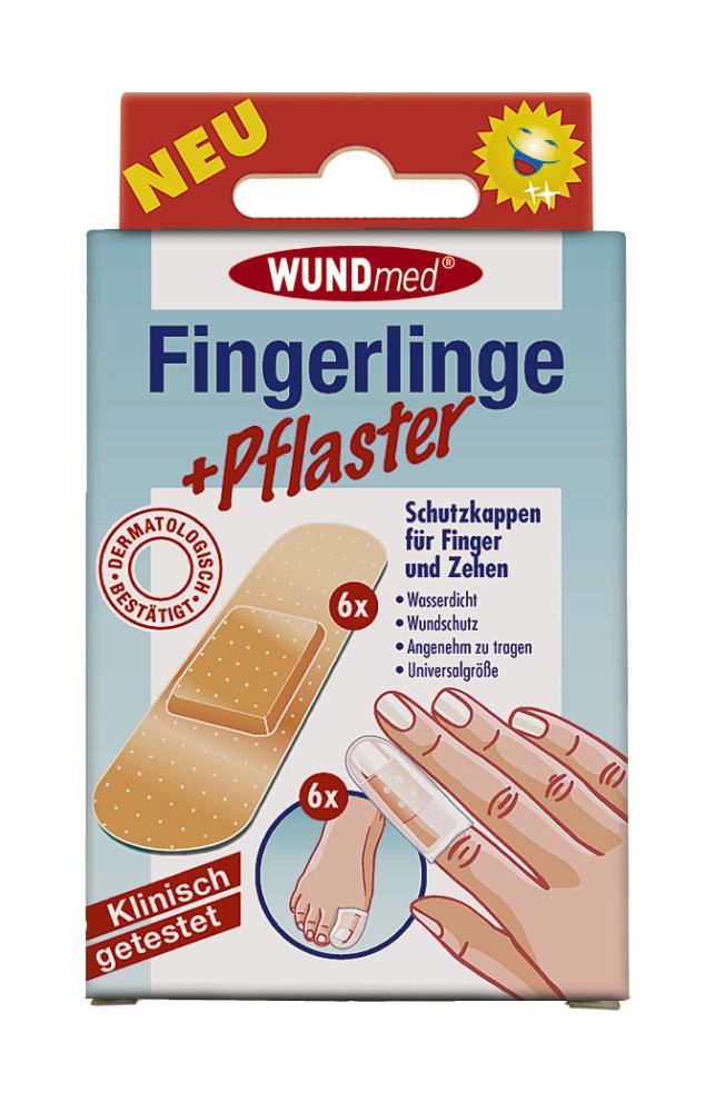 Wundmed Fingerlinge + Pflaster 6 Stück von WUNDmed