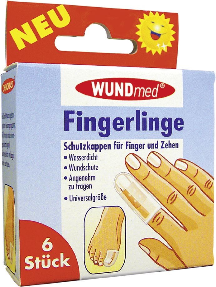 Wundmed Fingerlinge 6 Stück von WUNDmed