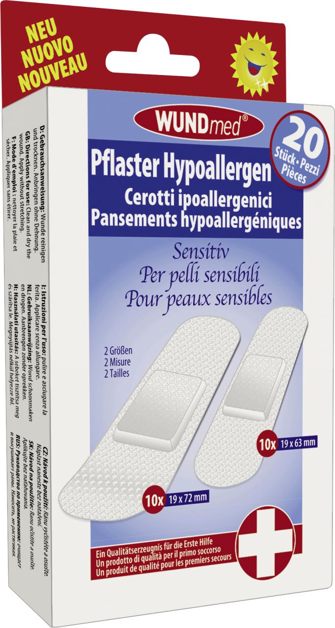 Wundmed Pflaster verschiedene Größen 20 Stück von WUNDmed