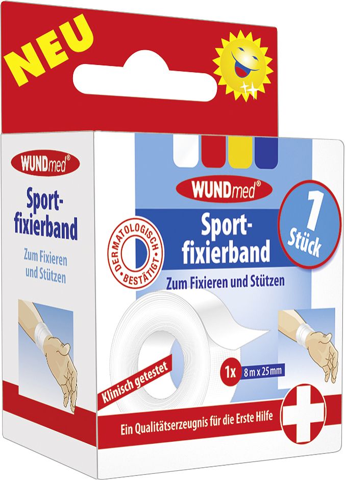 Wundmed Sportfixierband 8 m x 2,5 cm von WUNDmed