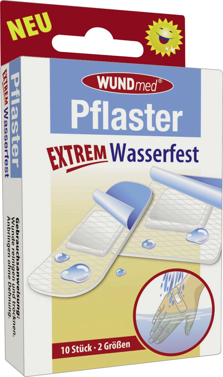 Wundmed Wundpflasterstrips wasserfest verschiedene Größen 10 Stück von WUNDmed