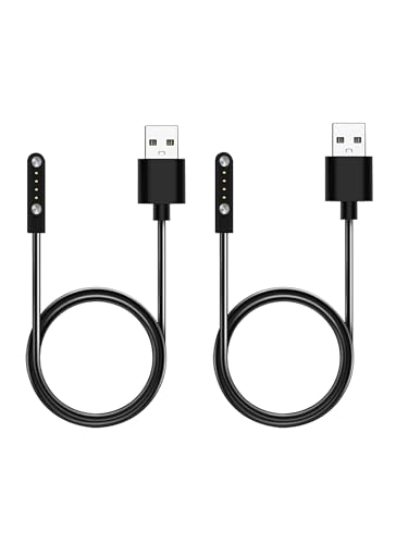 WUNIAK Ladekabel für E EAZEYAI LA518 AI Voice Recorder, magnetisches USB-Ladekabel, flexibles Zubehör für E EAZEYAI LA518, (2 Stück) von WUNIAK