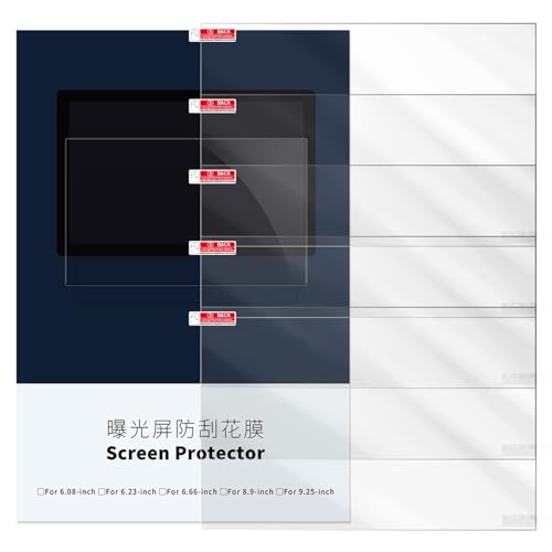WUPEDI 3D-Druckerzubehör, 5 Stück 7,6-Zoll-Displayschutzfolien, for Anycubic, Photon M3 MAX, Mono M7 Max, Photon M3 LCD-3D-Drucker Blendschutzfolie(Photon M3 MAX) von WUPEDI