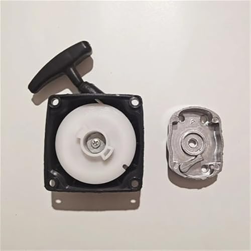 WUPEDI 40-5 RECOIL STARTER & CUP, for 1E40F-5 40F-5 1E44F-5 430 2T Freischneider Rasentrimmer Seilzugstarter Riemenscheibe Seil Griff Klaue Zahnrad Reversierstarter(BLACK STARTER AND CUP) von WUPEDI