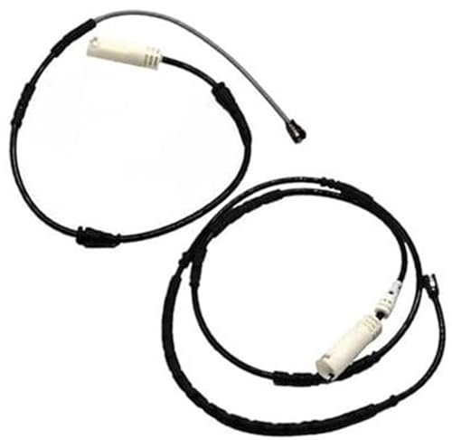 WUPEDI Bremsbelag-Verschleißsensor vorne + hinten Bremsbelag-Verschleißsensor-Kit Ersatz des Bremsinduktionskabels 34356792562 34356792565 Bremsleitung, for, X1 E84 Bremsbelagverschleißsensor von WUPEDI