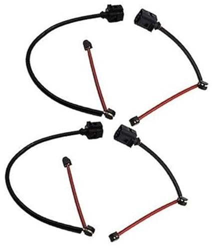 WUPEDI Bremsbelagverschleißsensor, for TOUAR 2 Paar Bremsbelagverschleißsensoren vorne hinten 7L0907637 7L0907637B 7L0907637C Bremsbelagverschleißsensor von WUPEDI