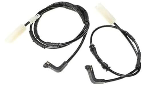 WUPEDI Bremsbelagverschleißsensor 34356762252 Vorne 34356762253 Elektrischer Bremsbelagsensor hinten, for, 3er E81 E90 E91 E92 Bremsbelagverschleißsensor(BLACK A Pair) von WUPEDI