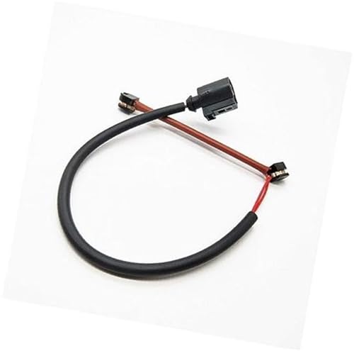WUPEDI Bremsbelagverschleißsensor vorne 7L0907637 hinten 7L0907637C, for Porsche, for CAYENNE Bremsbelagverschleißsensor(BLACK Front 7l0907637) von WUPEDI