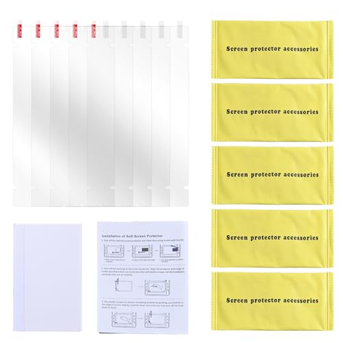 WUPEDI For Anycubic, Photon Mono M7 Pro/M7 LCD 3D-Drucker Displayschutzfolie, 5 Stück 10,1 Zoll 3D-Druckerzubehör Blendschutzfolie(Mono M7 Pro) von WUPEDI
