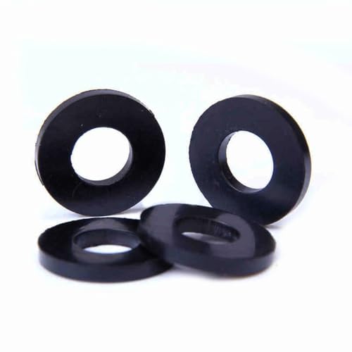 Unterlegscheiben für Sanitärinstallationen 10 Stück schwarze flache Unterlegscheibe aus Gummi, Ölschutz-Dichtungsscheiben, Innendurchmesser 8 mm bis 30 mm, wasserabweisender O-Dichtungsring (18 x 28 x Unterlegscheiben für Sanitärinstallationen 10 Stück schwarze flache Unterlegscheibe aus Gummi, Ölschutz-Dichtungsscheiben, Innendurchmesser 8 mm bis 30 mm, wasserabweisender O-Dichtungsring (18 x 28 x von WUPNGS