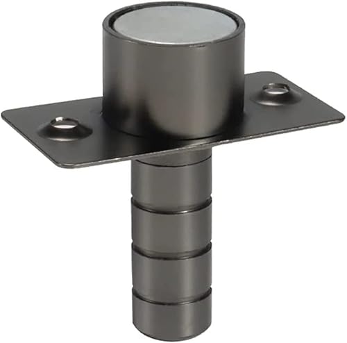 WUPNGS Robuster Türstopper Selbstklebender Türstopper, Dämpfungspuffer, Türkeil, dünner schwarzer Türstopper von WUPNGS
