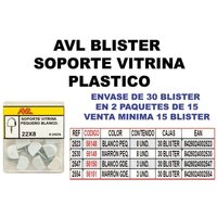 Großer weißer Präsentationsständer avl Blister 2547 von WURKO