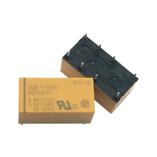 10 stücke DS2E-S-DC24V DS2E-DC12V DS2E-DC5V relais AG232944 232444 elektromagnetische relais Hohe empfindlichkeit und hohe kapazität(DS2E-S-DC5V) von WURKVGMK