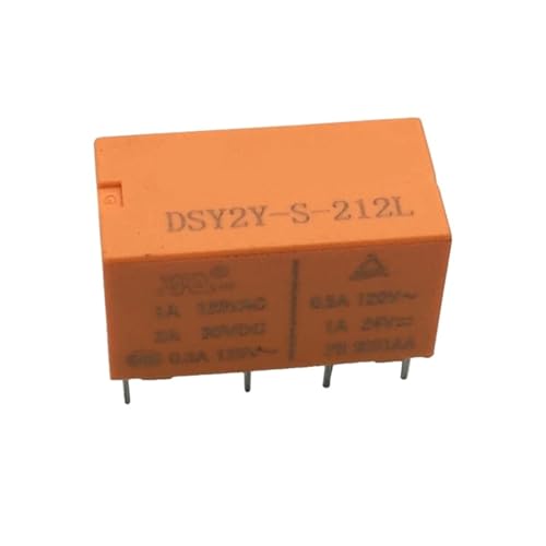 10 stücke DSY2Y-S-205L/212L/224L 5/12/24VDC 1A 120VAC HK19F 4078 Kleine power relais(DSY2Y-S-212L) von WURKVGMK