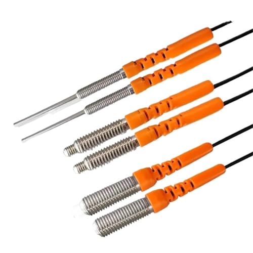 WURKVGMK 1 Stück M3/M4/M6 rechtwinklige Diffuse Reflexion optische Faser-Sensorsonde Ellenbogen feine Nadel Rohrtyp optische Faserverstärker(GX4-T1,10mm Convex Tube) von WURKVGMK