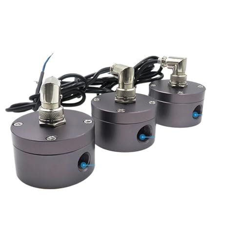 WURKVGMK 1 stücke DN8 DN10 DN15 Ovalrad-Durchflussmesser Aluminiumlegierung Öldurchflusssensor 1/4 Zoll 3/8 Zoll 1/2 Zoll Hall-Sensor Geeignet for Tankstellen DC3.5~24 V(DN20) von WURKVGMK