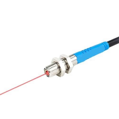 WURKVGMK M8 Laser Sensor, Diffuse Reflexion Schalter Sensor, infrarot sichtbar licht induktion Schalter, Auge(LM8-F150NO) von WURKVGMK