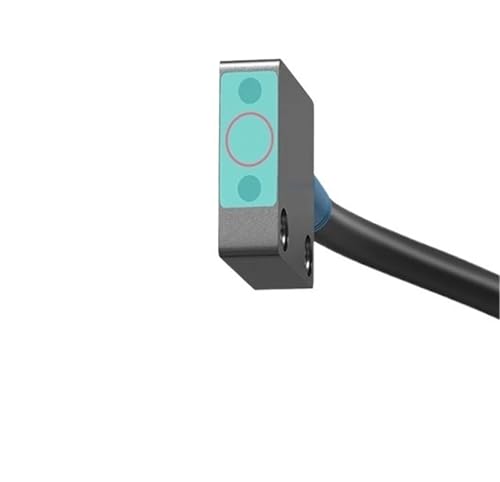 WURKVGMK Sensor Q14 Micro quadratischer Laser-Reflexionsschaltersensor Laserstrahlsensor sichtbares Licht(GQ14-GR100,NPN NC) von WURKVGMK