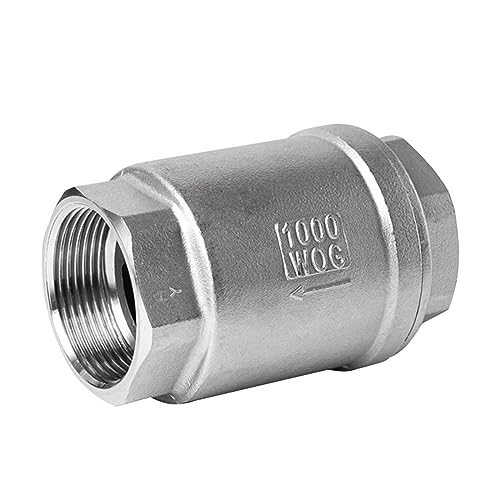 1 PCS 304 Edelstahl Vertikale Überprüfen Ventil H12 Wasser Pumpe 1/4 3/8 1/2 Zoll Rohr One-Weg ventil DN8 10 15 20 32 50 65(2-1/2") von WUSHADEHANS