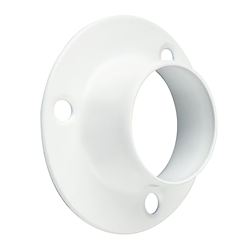 2/4 stücke Edelstahl Rohr Halterung 25 Mm Dia Unterstützung Flansch Sitz for Kleiderschrank Hängen Schiene Stange Pole Buchse End Halter(25mm,4pcs-1Lot) von WUSHADEHANS