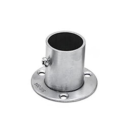 2 Stück Edelstahl-Kleiderstangenflanschhalter for Rohre(25mm) von WUSHADEHANS