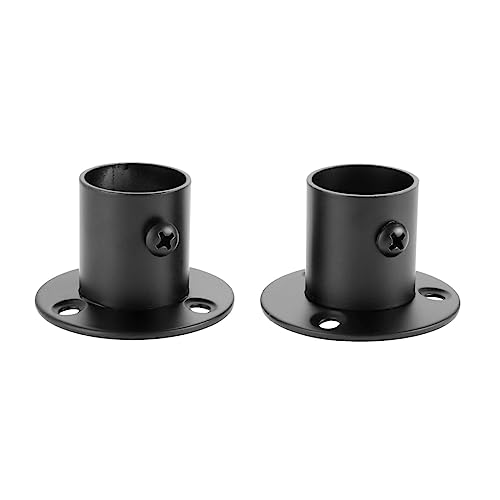2 Stücke 22mm Edelstahl Kleiderschrank Schienenunterstützung Schrankstange Flanschhalterung Kleiderstange Sitz Kleiderbügel Rohrhalter Schwarz 2 Stücke 22mm Edelstahl Kleiderschrank Schienenunterstützung Schrankstange Flanschhalterung Kleiderstange Sitz Kleiderbügel Rohrhalter Schwarz von WUSHADEHANS