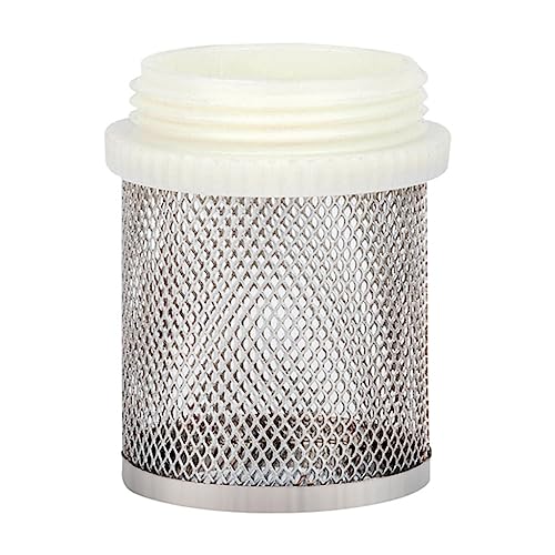 Rohrleitungsfilter, Inline-Maschensieb, 1 Stück 1/2" 3/4" 1" Edelstahl-Netzfilter, Gartenbewässerung, Aquarium, Filter, Wasserpumpe, Schlauch, Netzsieb(1") von WUSHADEHANS