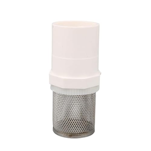 Rohrleitungsfilter, Inline-Maschensieb, 1 stücke 20/25/32/40/50mm PVC Filter for Garten Bewässerung Wasserpumpe Einlass Fillter aquarium Rohr Armaturen(1,Inside Diameter 25mm) von WUSHADEHANS