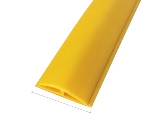 WUSHADEHANS Bodenübergangsleisten, Graue, Flache Streifen-Teppichkleber, Holz-Fliesen-Bodenbelag, PVC-Teppich-Übergangsstreifen von WUSHADEHANS
