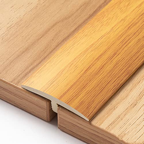 WUSHADEHANS Bodenübergangsleisten, Holz-Fliesen-PVC-Kantenleiste, Fugenleiste for Verbinden von Teppich und Laminatboden(Style2) von WUSHADEHANS