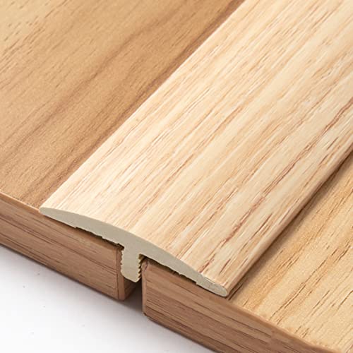 WUSHADEHANS Bodenübergangsleisten, Holz-Fliesen-PVC-Kantenleiste, Fugenleiste for Verbinden von Teppich und Laminatboden(Style4) von WUSHADEHANS
