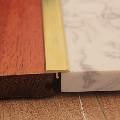 WUSHADEHANS Bodenübergangsleisten, Minimalistische, multifunktionale Dekorstreifen. Fugenabdeckung. Nahtbinder. Holz zu Teppich/Laminat zu Fliesen.(13.5mm) von WUSHADEHANS
