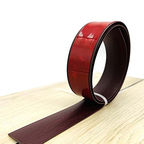WUSHADEHANS Bodenübergangsleisten, Selbstklebender Nahtbinder for PVC-Bodenbeläge aus Holz/Teppich, 4 cm Breite, Flacher Trennstreifen(Style4) von WUSHADEHANS