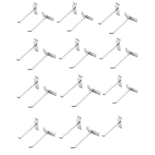 Wandpaneelhaken, Lamellenwandhaken, 25 Stück, 11,8 Zoll, Lamellenwandzubehör, Lamellenwandregalhalterungen, Lamellenwand-Aufhängehaken, Aufhänger-Lamellenwand-Panelhaken, Pegboard-Displayhaken Wandpaneelhaken, Lamellenwandhaken, 25 Stück, 11,8 Zoll, Lamellenwandzubehör, Lamellenwandregalhalterungen, Lamellenwand-Aufhängehaken, Aufhänger-Lamellenwand-Panelhaken, Pegboard-Displayhaken von WUSHADEHANS