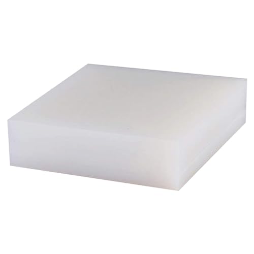 Weißer Silikonkautschukblock, Silikonkautschuk-Bankblock aus Silikon for industrielle Stoßdämpfung, 30 cm x 30 cm(Thickness:5mm) von WUSHADEHANS