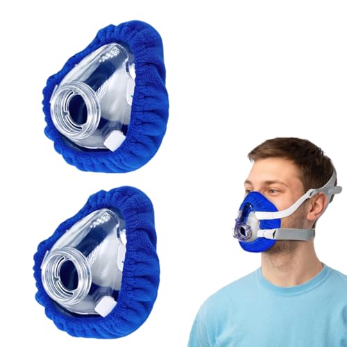 WUSJCOF 2er-Pack Vollgesichtsmasken-Innenfutter, Polsterung, Wiederverwendbare Kissenbezüge, kompatibel mit AirFit F20- und AirTouch F20-Masken, Nicht geeignet für Mirage Quattro- und F30-Masken WUSJCOF 2er-Pack Vollgesichtsmasken-Innenfutter, Polsterung, Wiederverwendbare Kissenbezüge, kompatibel mit AirFit F20- und AirTouch F20-Masken, Nicht geeignet für Mirage Quattro- und F30-Masken von WUSJCOF