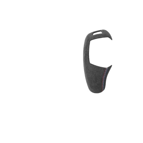 WUTBHGQXWIP Auto-Schaltknauf-Abdeckung, kompatibel mit BMW F20 F30 F10 F31 F32 F36 F34 F22 X3 X4 X5 X6, Wildleder-Panel, Innenausstattung(9002 Black A RHD) von WUTBHGQXWIP
