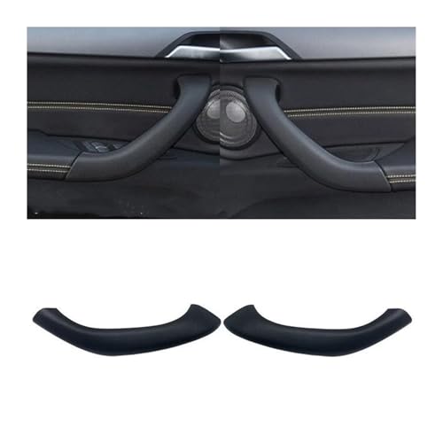 WUTBHGQXWIP Ersatz der äußeren Schale des Auto-Innentürgriffs, kompatibel mit 16–23 BMW X1X2, äußere Abdeckung des Türinnengriffs F49 F39 E48 C(Black) von WUTBHGQXWIP