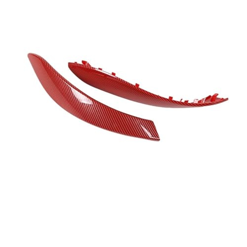 WUTBHGQXWIP Innenverkleidung for den Autotürgriff, außen, kompatibel mit BMW 3er- und 4er-Reihe, M3 M4, F30, F32, F33, F34, F35, F36, F80, F82, F83, 316d, 318d, 320d(Red 2pc) von WUTBHGQXWIP