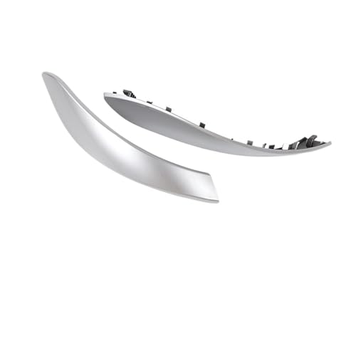 WUTBHGQXWIP Innenverkleidung for den Autotürgriff, außen, kompatibel mit BMW 3er- und 4er-Reihe, M3 M4, F30, F32, F33, F34, F35, F36, F80, F82, F83, 316d, 318d, 320d(Silver 2pc) von WUTBHGQXWIP